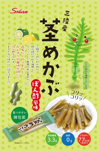 三陸産茎めかぶぽん酢風味 株式会社 壮関